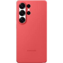 Samsung EF-PS938CREGWW Funda de Silicona Original para Samsung Galaxy S25 Ultra, Protección Duradera, Color Rojo