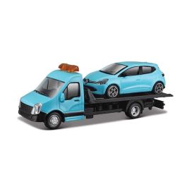 Color Baby Camion Remolque con Coche Metal escala 1:43 Street Fire Die Cast Plastic para +3 años Surtidos
