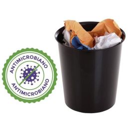 Archivo 2000 Papelera Plástico Antimicrobiana Sanitized 18L Negra Encajable Polipropileno 290x310mm Precio: 5.79000004. SKU: B1CLDFGJLA