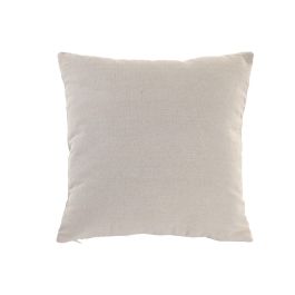 DKD Home Decor Cojín Boho Natural Blanco Algodón 45 x 45 cm (2 Unidades)