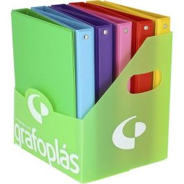 Carpeta De Anillas Grafoplas Pvc Escolar Colors 4º 4 An.20Mm Expositor De 10 (6 Colores) Precio: 44.79000009. SKU: B1FZZ2N3JA