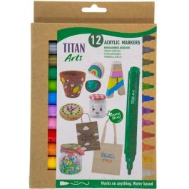 Titan Arts Rotuladores Acrílicos Colores Surtidos Estuche 12 Unidades Precio: 8.49999953. SKU: B1DKXDSHNL