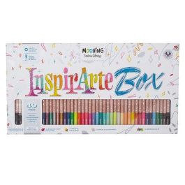 Lapices De Colores Mooving Set Inspirate Box 40 Piezas Precio: 22.79000031. SKU: B19XVTE257
