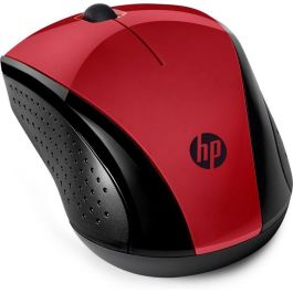 HP Ratón Inalámbrico 220 (Sunset Red) - Ratón Inalámbrico de Tamaño Viaje con Larga Duración de Batería