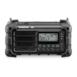 Sangean MMR-99 - Radio digital portátil de emergencia DAB+/FM, a manivela, solar, Bluetooth 5.0, resistente IP55, color negro Precio: 188.69000029. SKU: B18M8P94KA