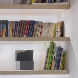 Emuca Juego de soportes ocultos para estante de madera Mirage, Acero, Cincado