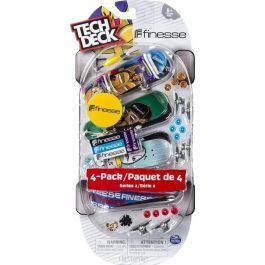 Tech Deck Paquete de 4 Patines de Dedos para Niños - Modelo Aleatorio - Recomendado a partir de 6 años Precio: 26.8899994. SKU: S2415132