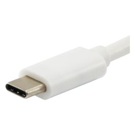 EQUIP 128352 Cable USB-C 3.2 Gen 2 a USB-C, 2m, PD 60W, 4K/60Hz, Blanco