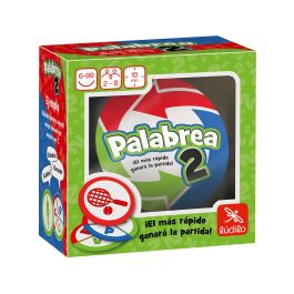 LúDILO 803104 Juego Palabrea 2 Nueva Versión, Juego de Cartas para +6 Años