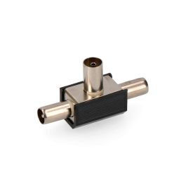 Edm Derivador TV 1 Base + 2 Clavijas Negro Metal/PVC 9.5mm Precio: 1.88999943. SKU: S7916820