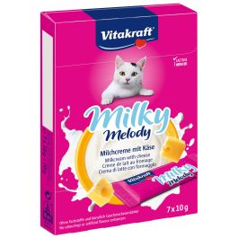 Vitakraft Milky Melody Queso para Gatos - Crema de Leche con Queso, 11x70gr Precio: 34.5092. SKU: B1AZYASDDE