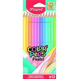 Maped Lápices De Colores Color'Peps Pastel Surtidos Estuche 12 Unidades Precio: 2.50000036. SKU: B15LYA3NJM