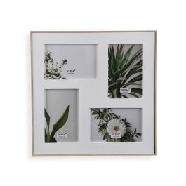 Marco de Fotos Versa Blanco Madera 31,5 x 31,5 cm Marco de Fotos Versa Blanco Madera 31,5 x 31,5 cm