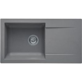 Fregadero STRADOUR construido en EINNA, en SMC GRIS BETON - 16, 1 tazón, tamaño 78 * 43.5 cm, vaciado manual Precio: 114.99049991. SKU: B158D8R5RC