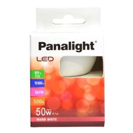 Panasonic-Panalight LDRHV9L27SWG102EPL-4x Lámpara LED Dicroica GU10 7W 120º 2700K Pack de 4 Panasonic-Panalight LDRHV9L27SWG102EPL-4x Lámpara LED Dicroica GU10 7W 120º 2700K Pack de 4