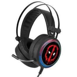 ERT GROUP Auriculares Gaming Deadpool Marvel Sonido Envolvente Virtual 7.1 Luz LED Micrófono Flexible USB Jack Precio: 39.95000009. SKU: B1DV36L3QH