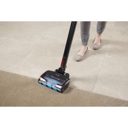 Shark IZ300EUT Aspiradora Escoba 2 en 1 Sin Bolsa Ciclónica Inalámbrica, 60 min Autonomía, Negro/Borgoña