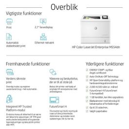 HP LaserJet Enterprise M554dn Impresora Color