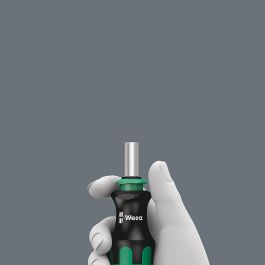 Wera Kraftform Kompakt 28 SB - Juego de Destornillador con 6 Puntas Phillips, Pozidriv y Ranura