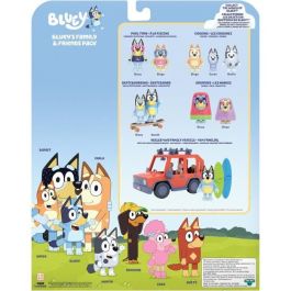 Figuras - BLUEY - Caja de 8 personajes - Figuras articuladas - Universo de la serie - Mixtas Figuras - BLUEY - Caja de 8 personajes - Figuras articuladas - Universo de la serie - Mixtas