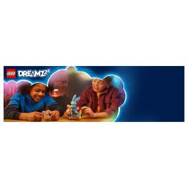 LEGO DREAMZzz Izzie y el Conejo Bunchu 71453 Set de Construcción para Niños +7 Años