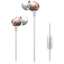 AURICULARES INTRAUDITIVOS PIONEER SE-QL2T-P ROSA - DRIVERS 10MM - 4-22HZ - 101DBI - 16 OHM - JACK 3.5MM - CABLE 1.2M