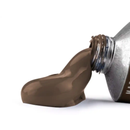 Liderpapel Pintura al Óleo Tubo de Aluminio 20 ml Marrón Oscuro