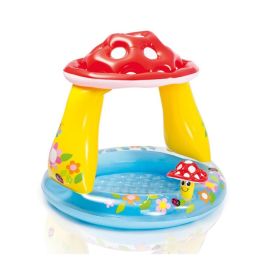 Intex Piscina Hinchable Ombrelle Champignon para Niños y Bebés, Diseño Champiñón con Parasol, 102x89 cm, Capacidad 45 Litros Precio: 25.95000001. SKU: B1B63N6XFN
