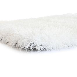 DKD Home Decor Alfombra Marfil Poliester y Seda 180 x 120 x 8 cm