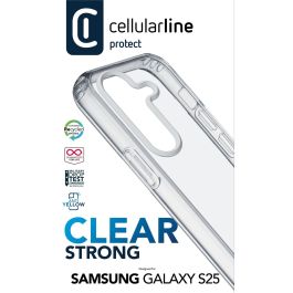 Cellularline Clear Strong Funda Rígida Transparente Antigolpes para Samsung Galaxy S25 (6.36") Precio: 36.49999969. SKU: B1KDJMHL2H