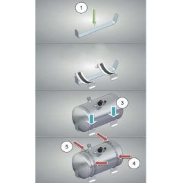 Soporte Anti-Torpedo Extintor Inox Fia 2016 SMA01480