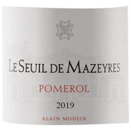 Le Seuil de Mazeyres 2019 Pomerol - Vino tinto burdeos