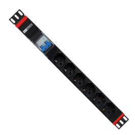WP WPN-PDU-G02-06 Unidad de Distribución de Energía (PDU) para Rack 1U con 6 Salidas AC Tipo F Negro 3500W 250V Precio: 30.89000046. SKU: S7804466