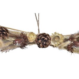 DKD Home Decor Decoración Colgante Navidad Estilo Alpino Flor Seca Marrón Set 2 Unidades Surtidas 15x8x60 cm DKD Home Decor Decoración Colgante Navidad Estilo Alpino Flor Seca Marrón Set 2 Unidades Surtidas 15x8x60 cm