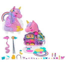 Salón De Belleza Unicornio Polly Pocket Hyd97 Mattel