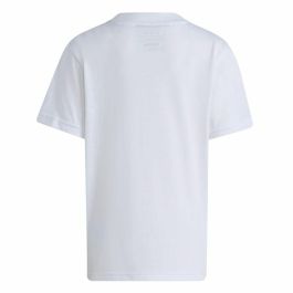 Camiseta de Manga Corta Unisex Adidas Lk Bl Co Blanco