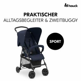 Hauck HAU4007923171622 Cochecito SPORT Plegable y Reclinable con Capota y 4 Ruedas - Beige