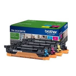 Toner Brother Tn243 cmyk Dcp-L3510Cdw - Hl-L3270Cdw - Mfc-L3710Cw Multipack Negro Amarillo Magenta Cian 1000 Precio: 194.50000042. SKU: S0436794