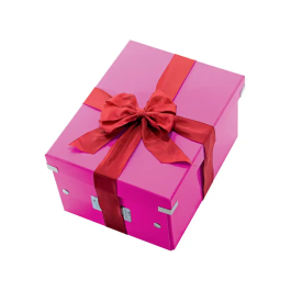Leitz Caja de almacenamiento Click&Store mediana, fucsia, 281x200x369 mm