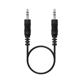 Nanocable 10.24.0101 Cable de Audio Estéreo Jack 3.5 Macho - Jack 3.5 Macho 1.5m Negro
