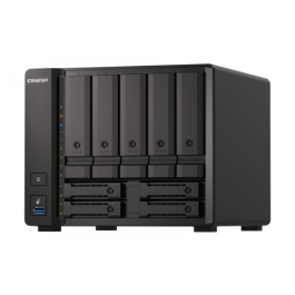 Qnap TS-H973AX-32G Servidor NAS 32GB RAM 9 Bahías Torre Negro