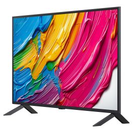 LG 43QNED80A6A Televisor QNED 43" 4K Ultra HD Smart TV webOS WiFi Negro HDMI 2.1 60Hz