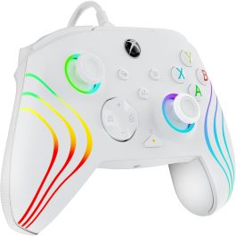 PDP Controller kabelgebunden Afterglow Wave weiß para XBOX Series X