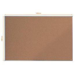 Tablero De Anuncios Nobo Essence Corcho Marco Aluminio 1500x1000 mm