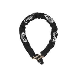 Abus 1480/150 Candado de Cadena de una Sola Pieza, Eslabones 14 mm, Cilindro Xplus, Funda de Tela, 2 Llaves