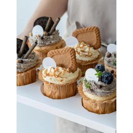 Algon Set 50 Moldes para Horno de Papel 5 x 3.8 cm (36 Unidades)