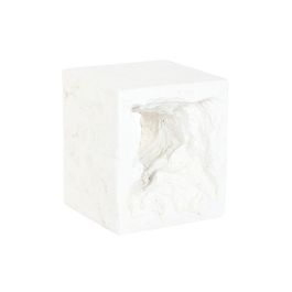 Mesita Auxiliar Moderno DKD Home Decor Blanco 40 x 46 x 40 cm Mesita Auxiliar Moderno DKD Home Decor Blanco 40 x 46 x 40 cm