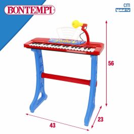 Teclado 37 Teclas Bontempi 43 x 56 x 23 cm (2 Unidades) Teclado 37 Teclas Bontempi 43 x 56 x 23 cm (2 Unidades)
