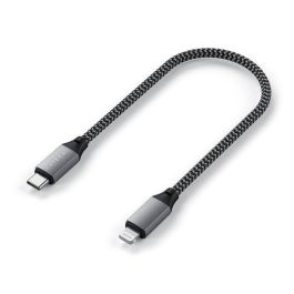 Satechi Cable de Carga Rápida USB-C a Lightning MFi Certificado, 60W, 25cm para iPhone, iPad, Transfiere Datos 480 Mbps