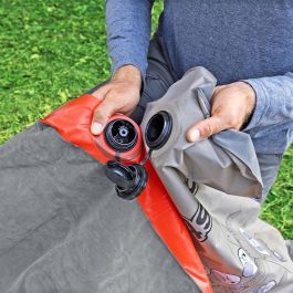 Colchón doble Bestway Roll & Relax 203x183x22 cm Hinchable y Camping 67703 Colchón doble Bestway Roll & Relax 203x183x22 cm Hinchable y Camping 67703